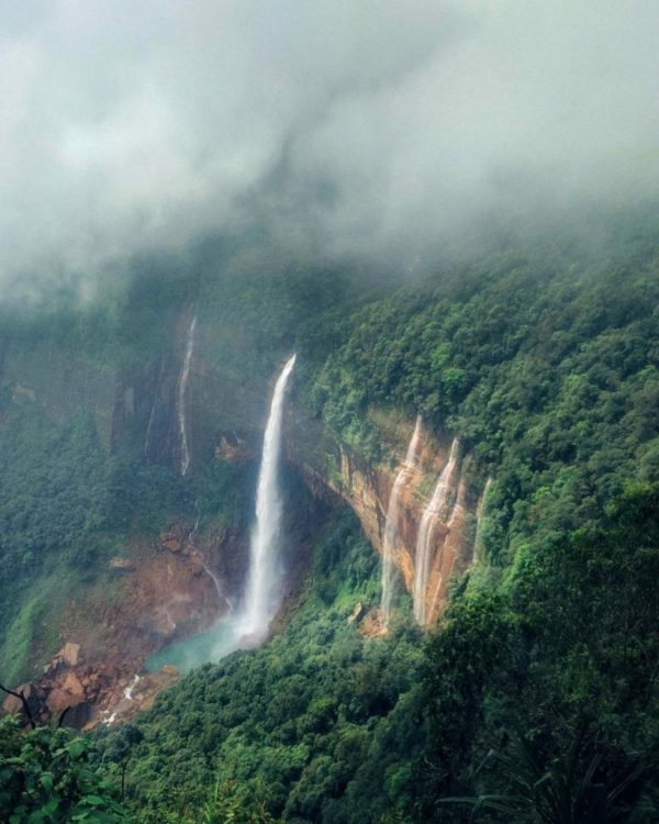 Nohkalikai Waterfalls