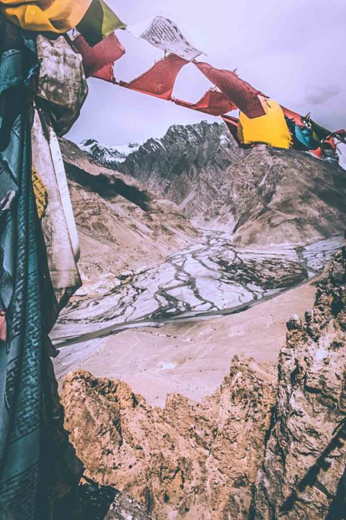 Birds Eye View from Dhankar Gompa