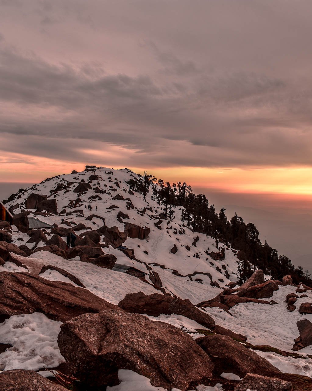 Camping at Triund hill