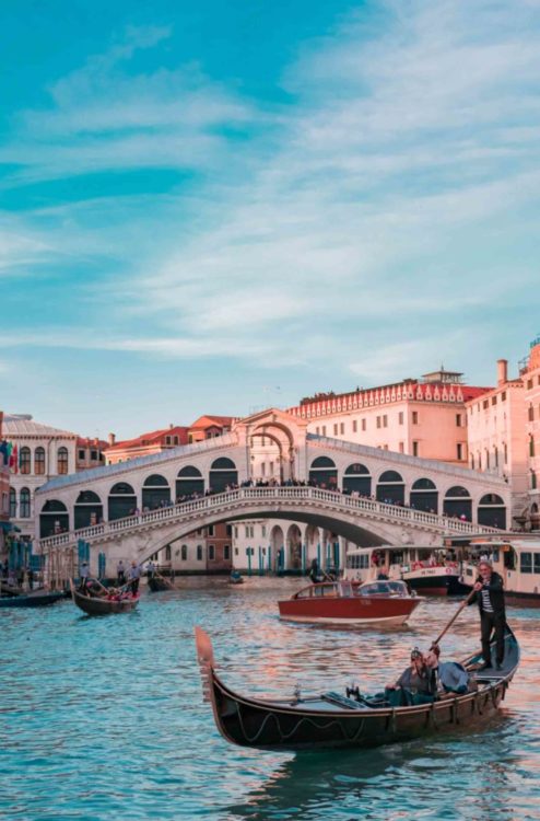 The UNESCO Heritage site of Venice