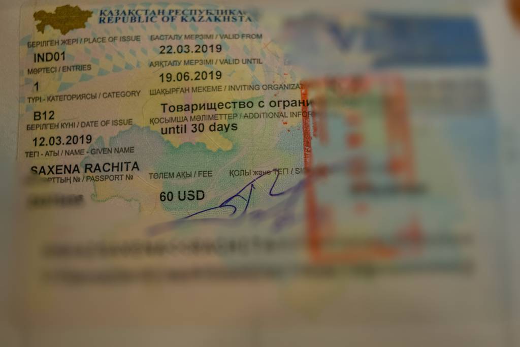 kazakhstan tourist visa invitation