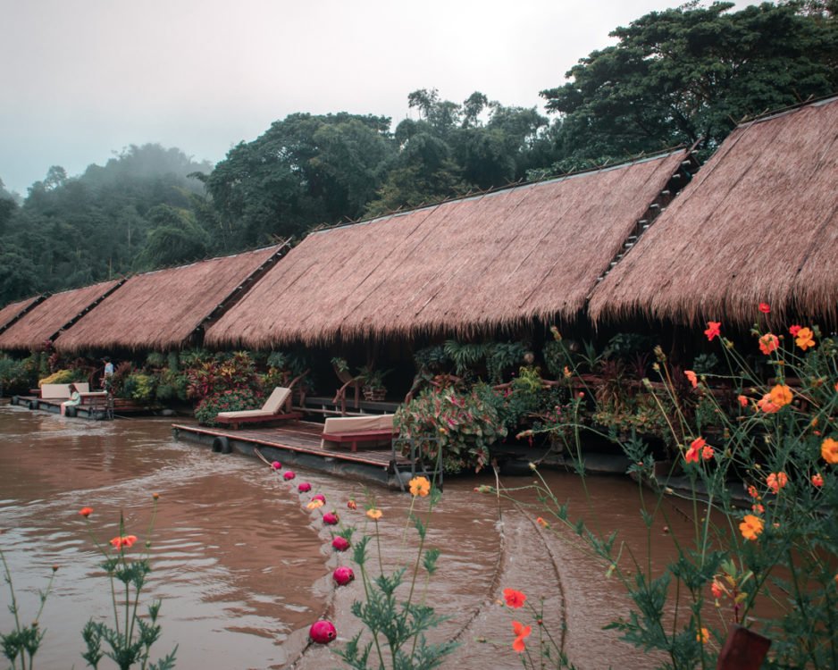 Floating Jungle Raft Hotel