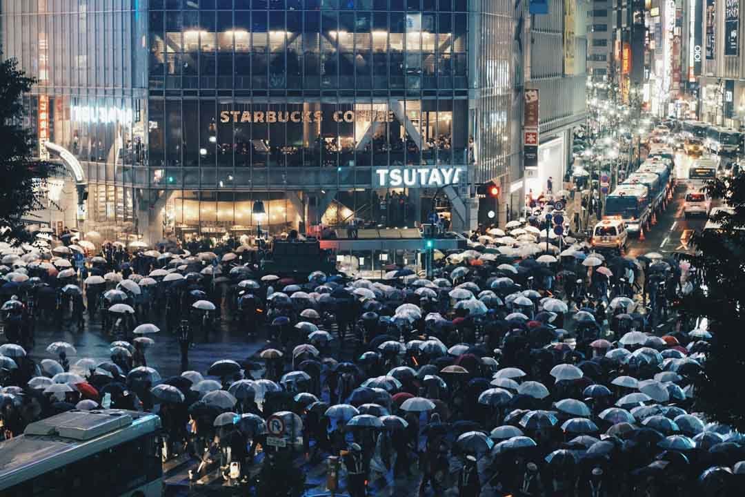 Tokyo's Shibuya at Night