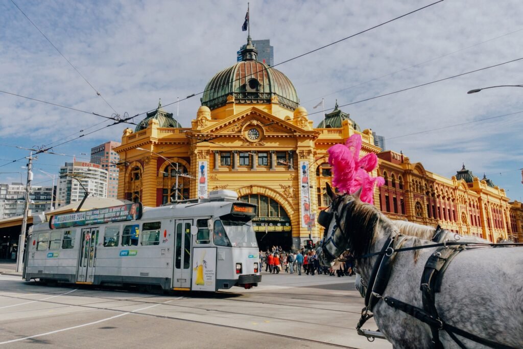 Flinders Street Railway Station, Melbourne, Australia