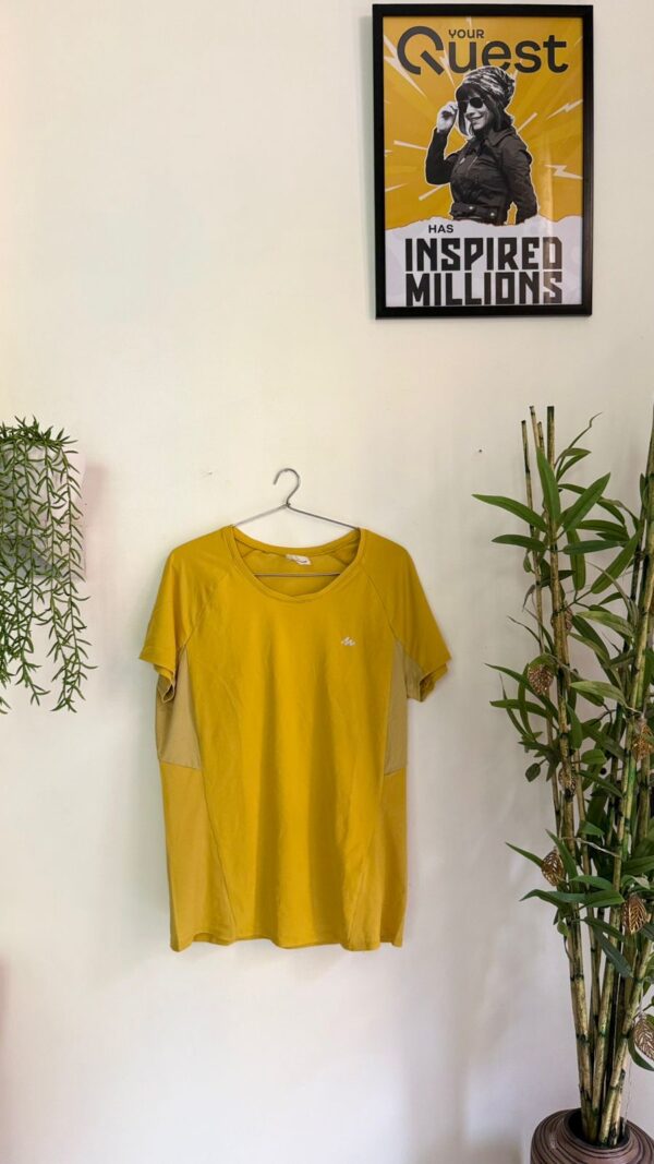 Decathlon Yellow T-Shirt – Size M
